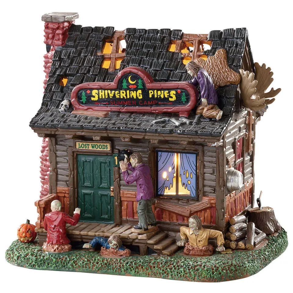 lemax-creepy-cabin-spooky-town-gruselhaus image 1
