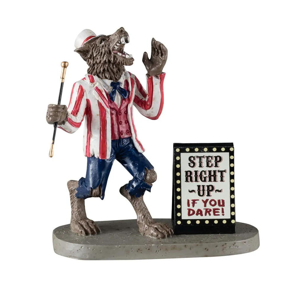 lemax-carnival-barker-spooky-town-zirkus-figur image 1