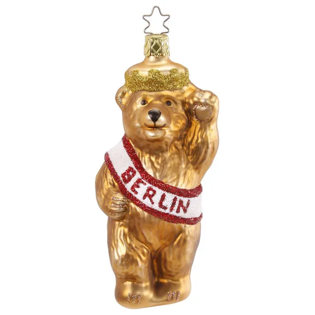inge-glas-manufaktur-christbaumschmuck-berliner-b-r-13-cm-mundgeblasene-glasfigu image 1