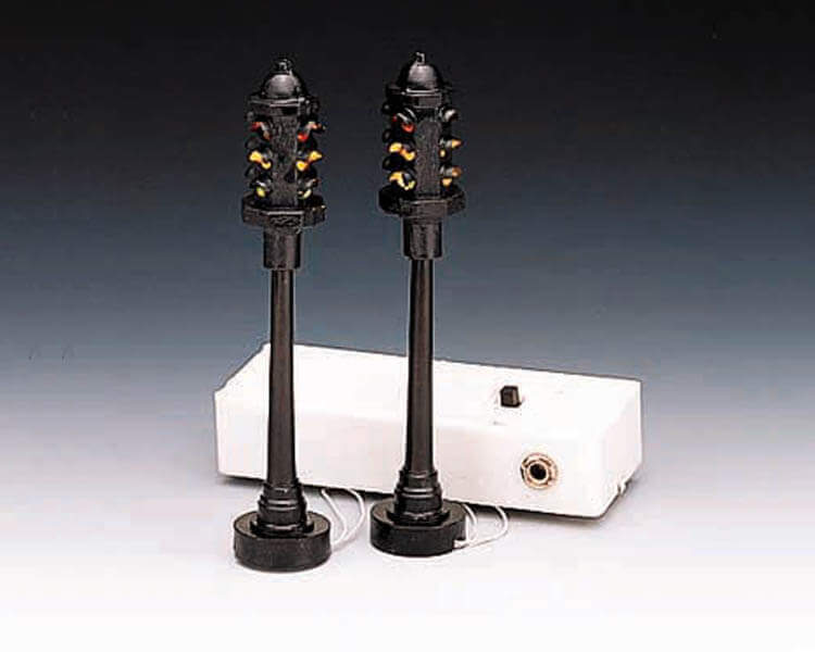 lemax-flashing-stop-light-2er-set-blinkende-ampeln-f-r-mini-dorf image 1