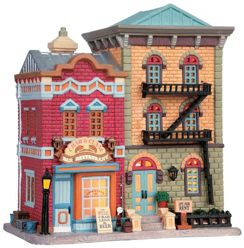 lemax-harbor-restaurant-apartments-miniatur-haus image 1