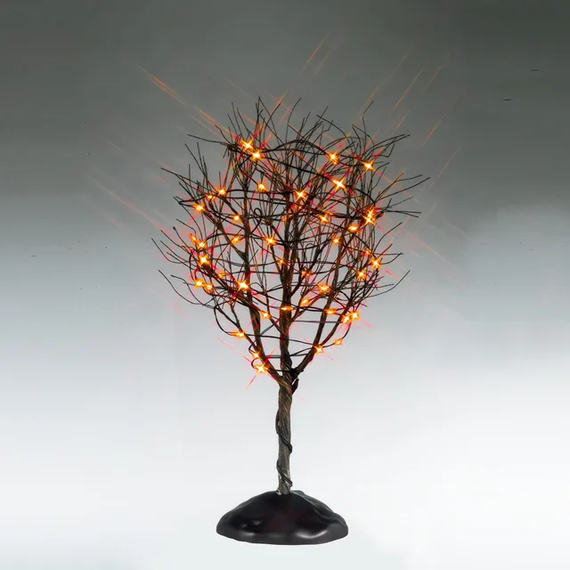 lemax-dry-tree-with-orange-lights-spooky-town-miniatur-baum image 1