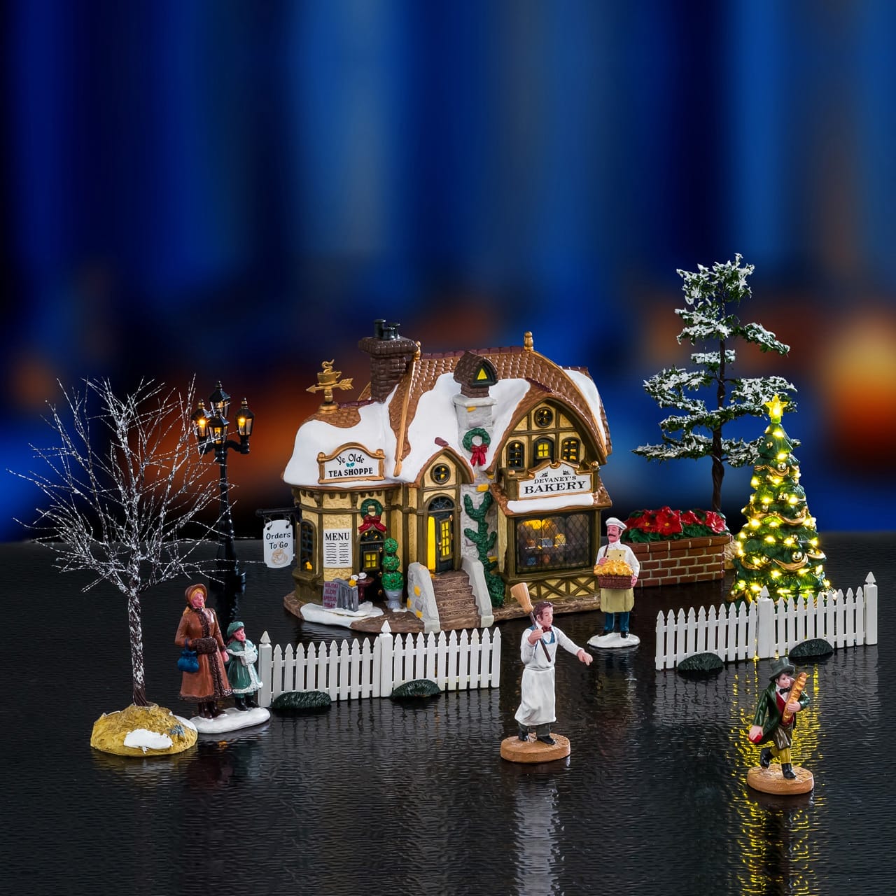 lemax-devaney-s-bakery-set-caddington-village-beleuchtetes-b-ckerei-set image 1