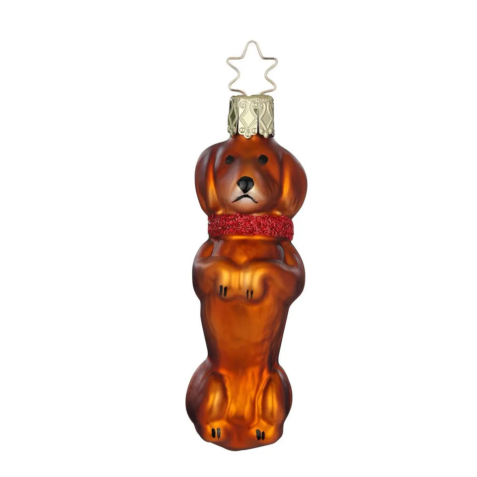 inge-glas-kurzhaardackel-hellbraun-glasfigur-9-5-cm image 1