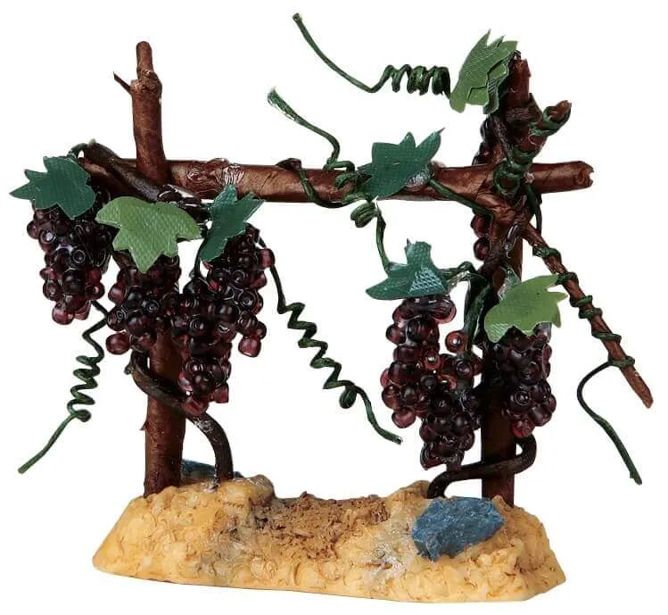 lemax-valley-vineyard-merlot-grapes-miniatur-zubeh-r image 1