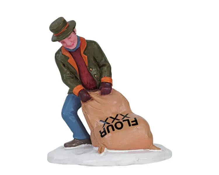 lemax-lugging-flour-weihnachtsdorf-figur-mehl-szene image 1