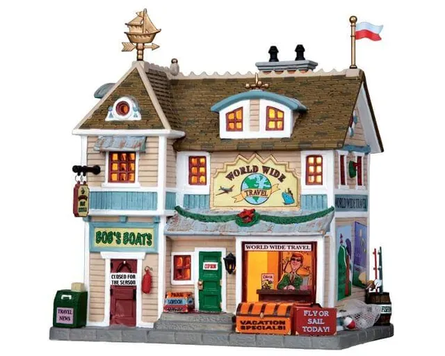 lemax-world-wide-travel-weihnachtsdorf-geb-ude image 1