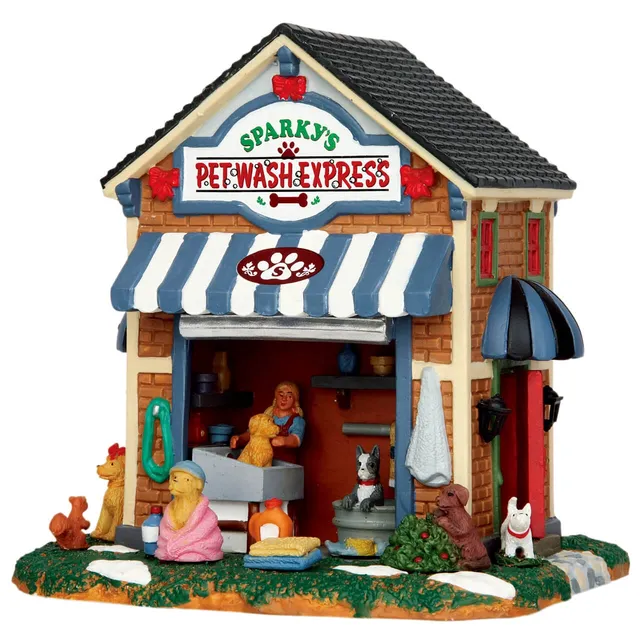 lemax-sparky-s-pet-wash-express-weihnachtsdorf-geb-ude image 1