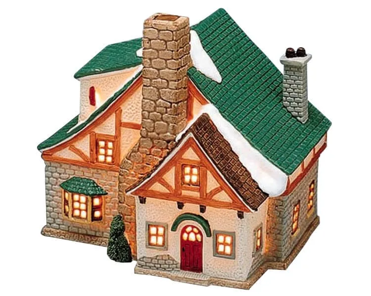 lemax-tweed-house-beleuchtetes-miniaturhaus image 1