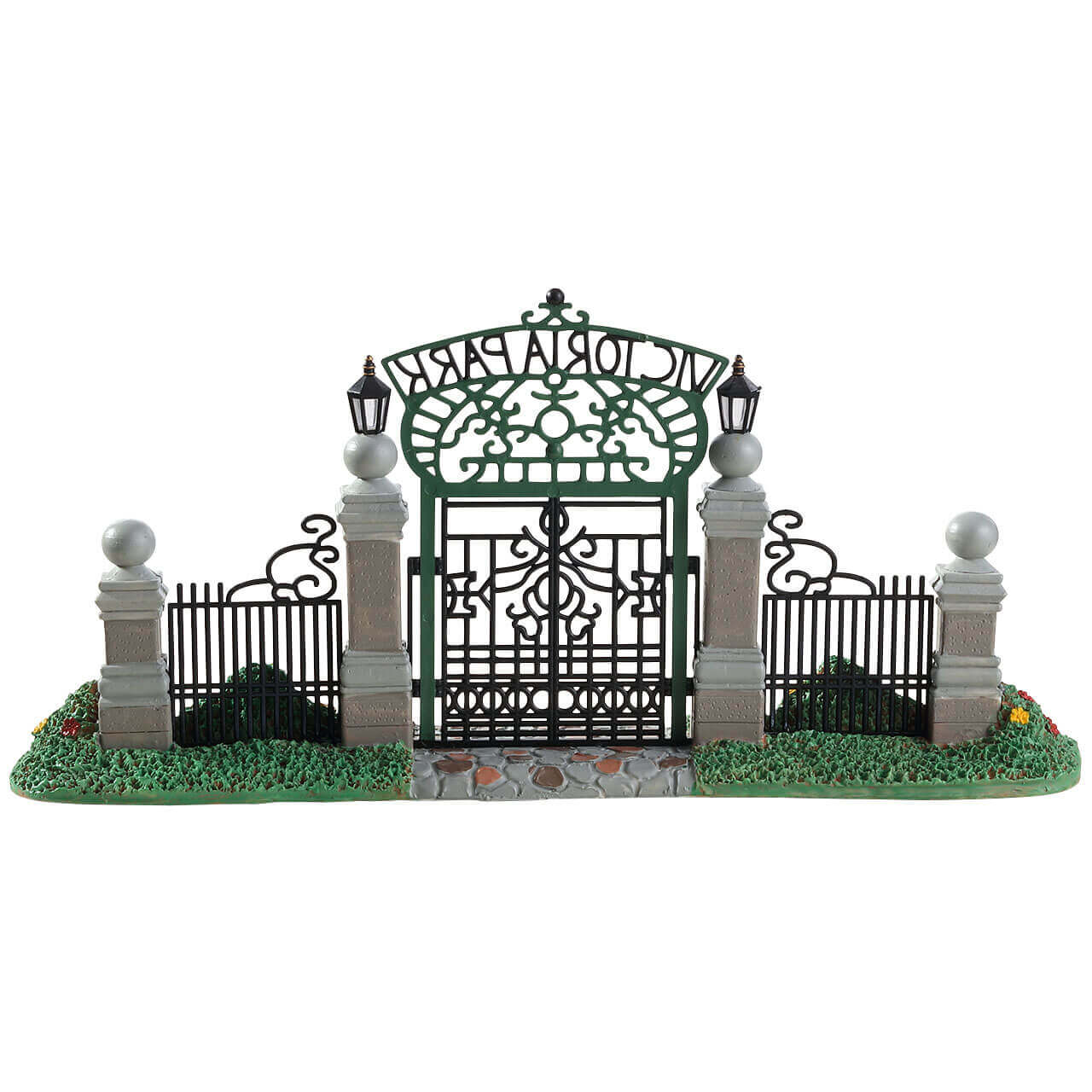 lemax-victoria-park-gateway-miniatur-parktor-f-r-weihnachtsdorf image 4