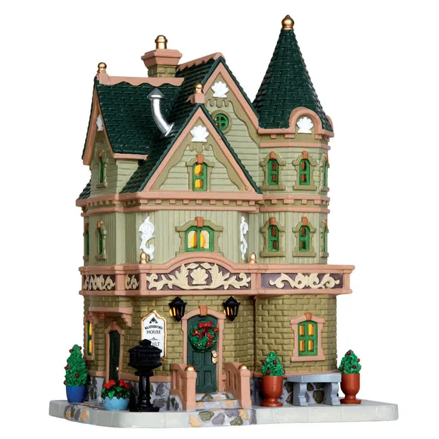 lemax-weatherford-house-beleuchtetes-miniaturhaus-f-r-weihnachtsdorf image 1