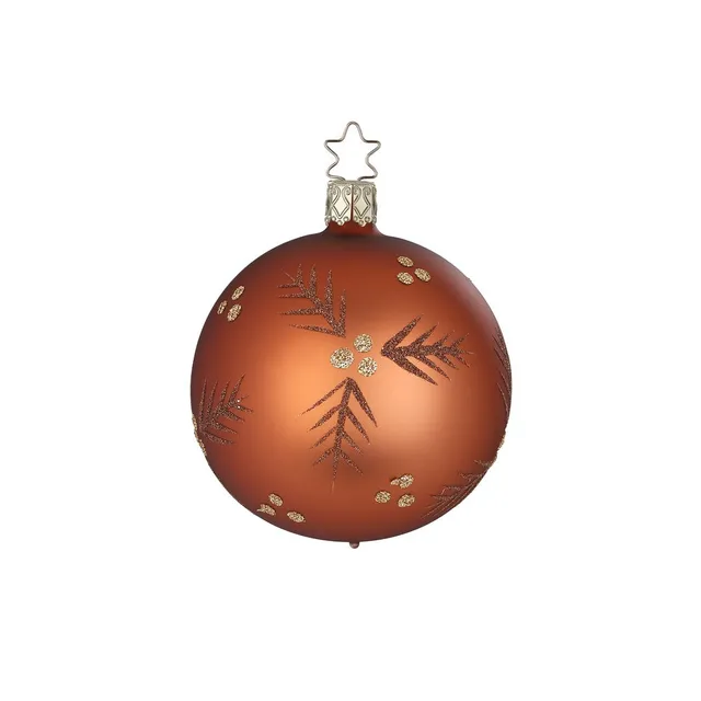 inge-glas-tannenzauber-christbaumkugel-6-cm-braun image 1