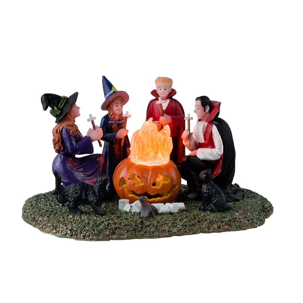 lemax-monster-marshmallow-roast-spooky-town-grusel-figur image 1
