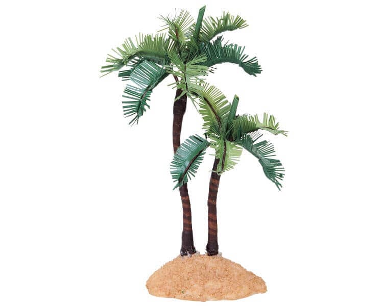 lemax-spooky-town-palm-trees-small-miniatur-palmen-deko image 1