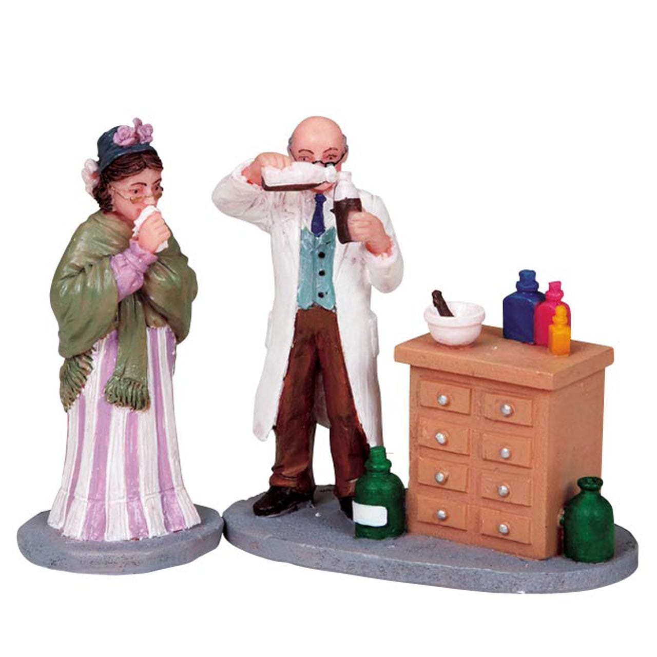 lemax-pharmacist-miniatur-apothekerfigur-f-r-weihnachtsd-rfer-sammelwelten image 2