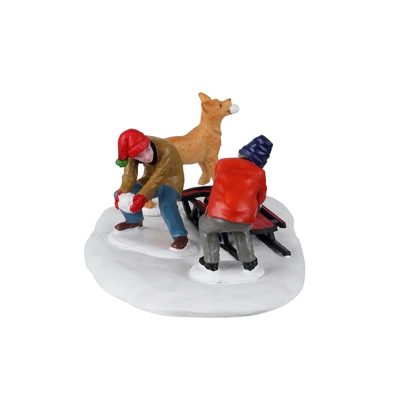 lemax-snowy-ammo-operation-schneeballschlacht-figur-vail-village image 2