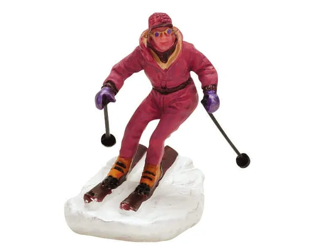 lemax-ski-bunny-miniatur-winter-figur image 1