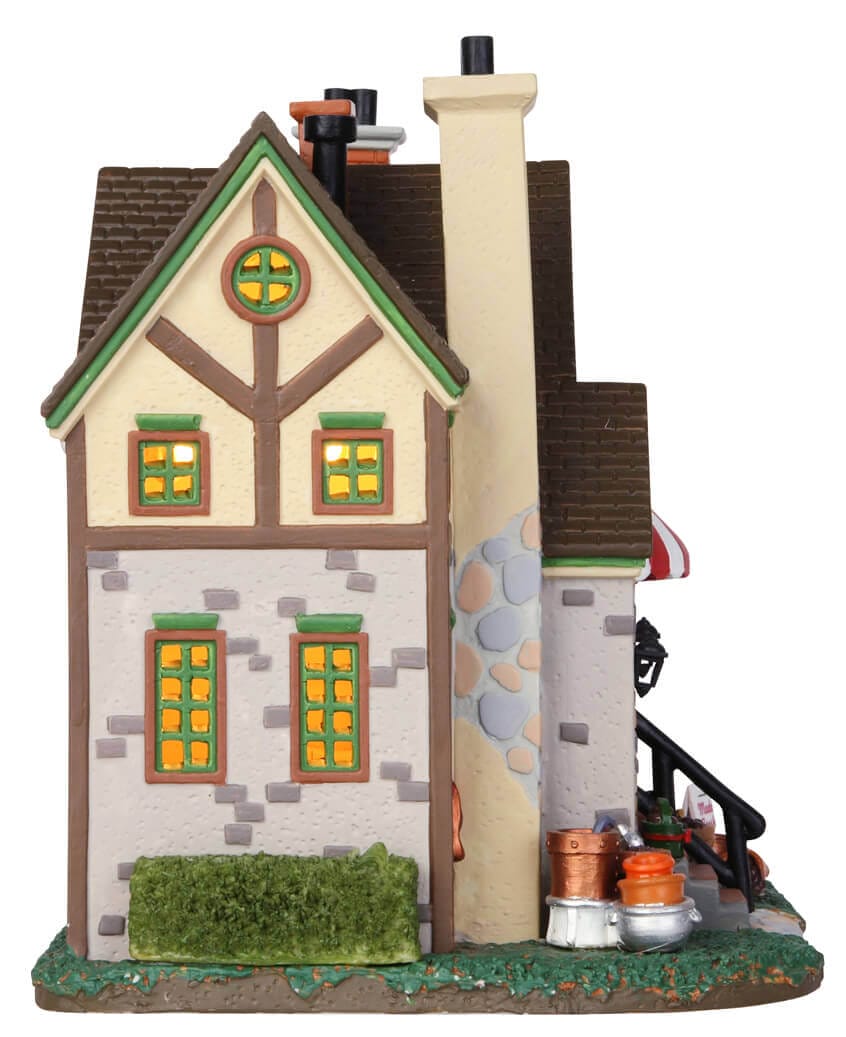 lemax-fine-chocolate-shop-beleuchtetes-miniaturhaus-weihnachtsdorf image 3