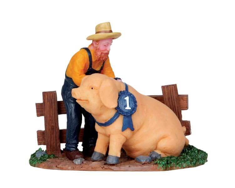 lemax-prize-pig-miniatur-tierfigur image 1