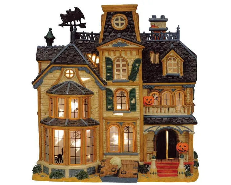 lemax-greaves-manor-spooky-town-gruselhaus image 1