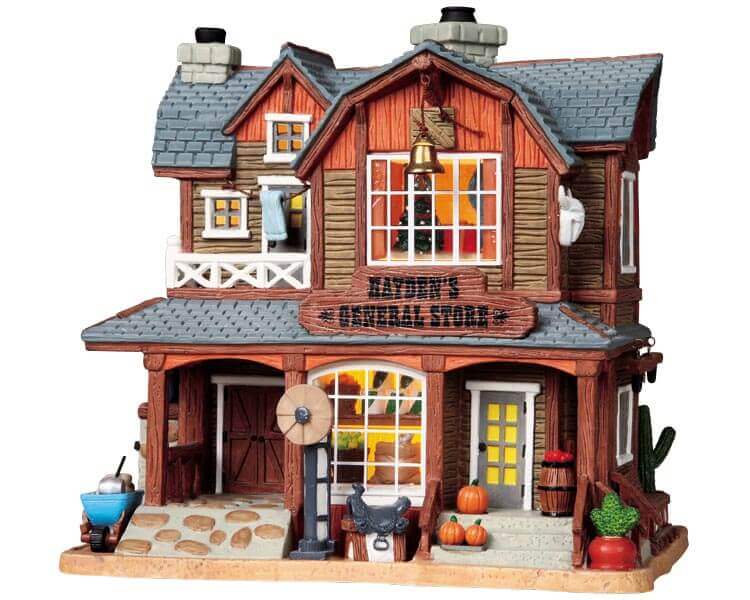 lemax-hayden-s-general-store-beleuchtetes-miniaturhaus image 1