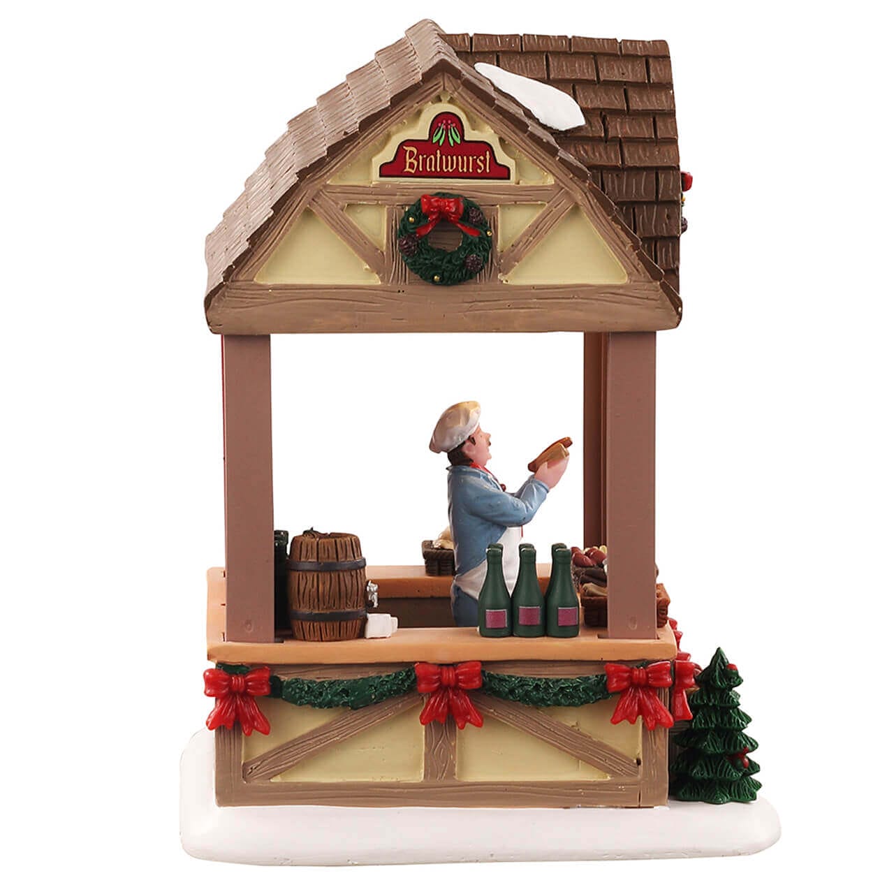 lemax-caddington-christmas-market-bratwurst-stand-miniatur image 2