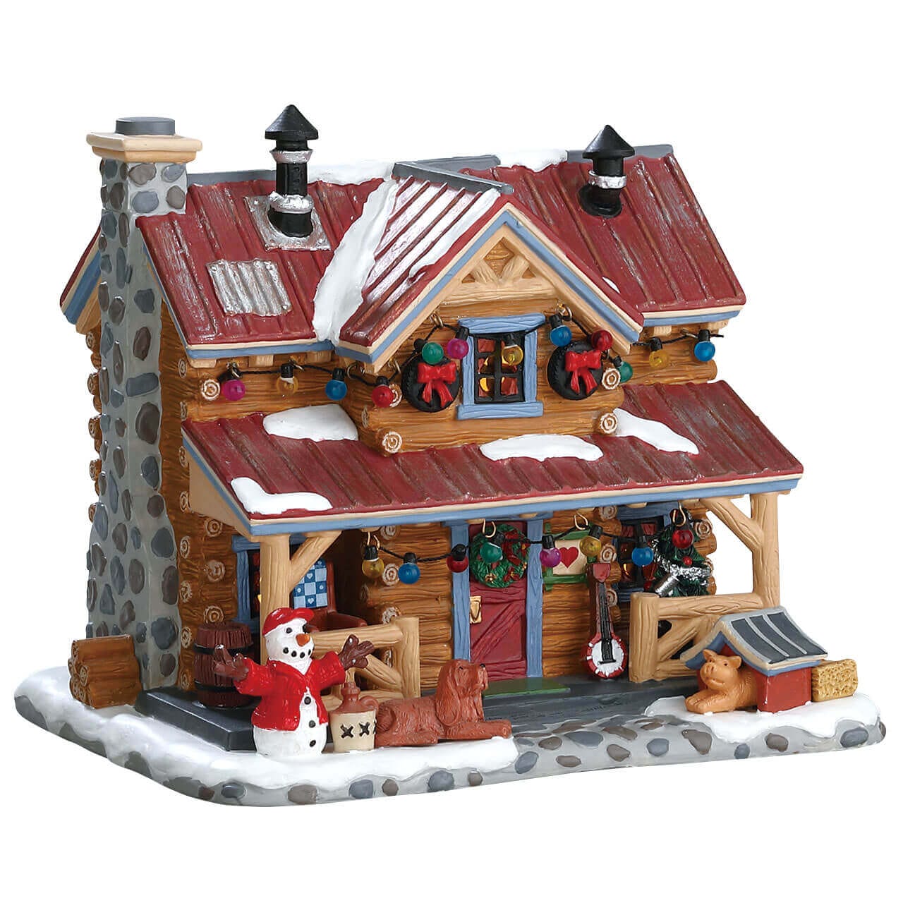 lemax-jasper-s-cabin-beleuchtete-weihnachtsh-tte image 1