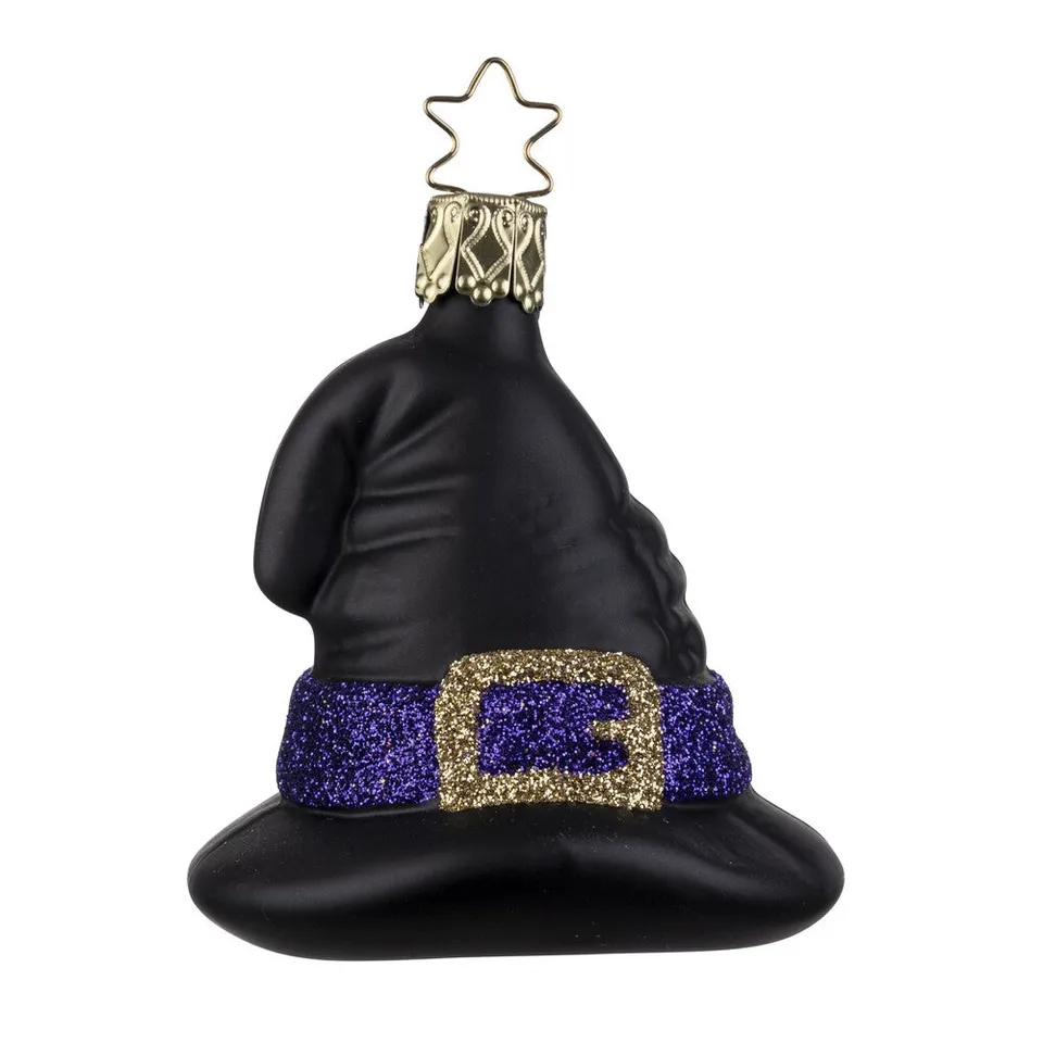 inge-glas-hexenhut-6-5-cm-glas-figur-schwarz image 1