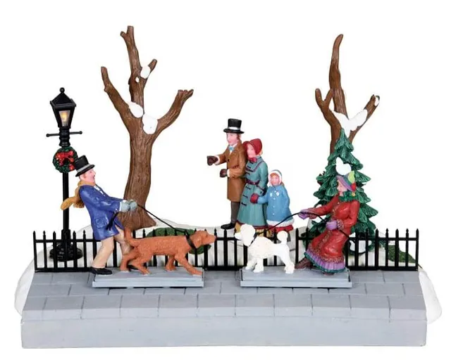 lemax-out-for-a-walk-figuren-set-spaziergang image 1
