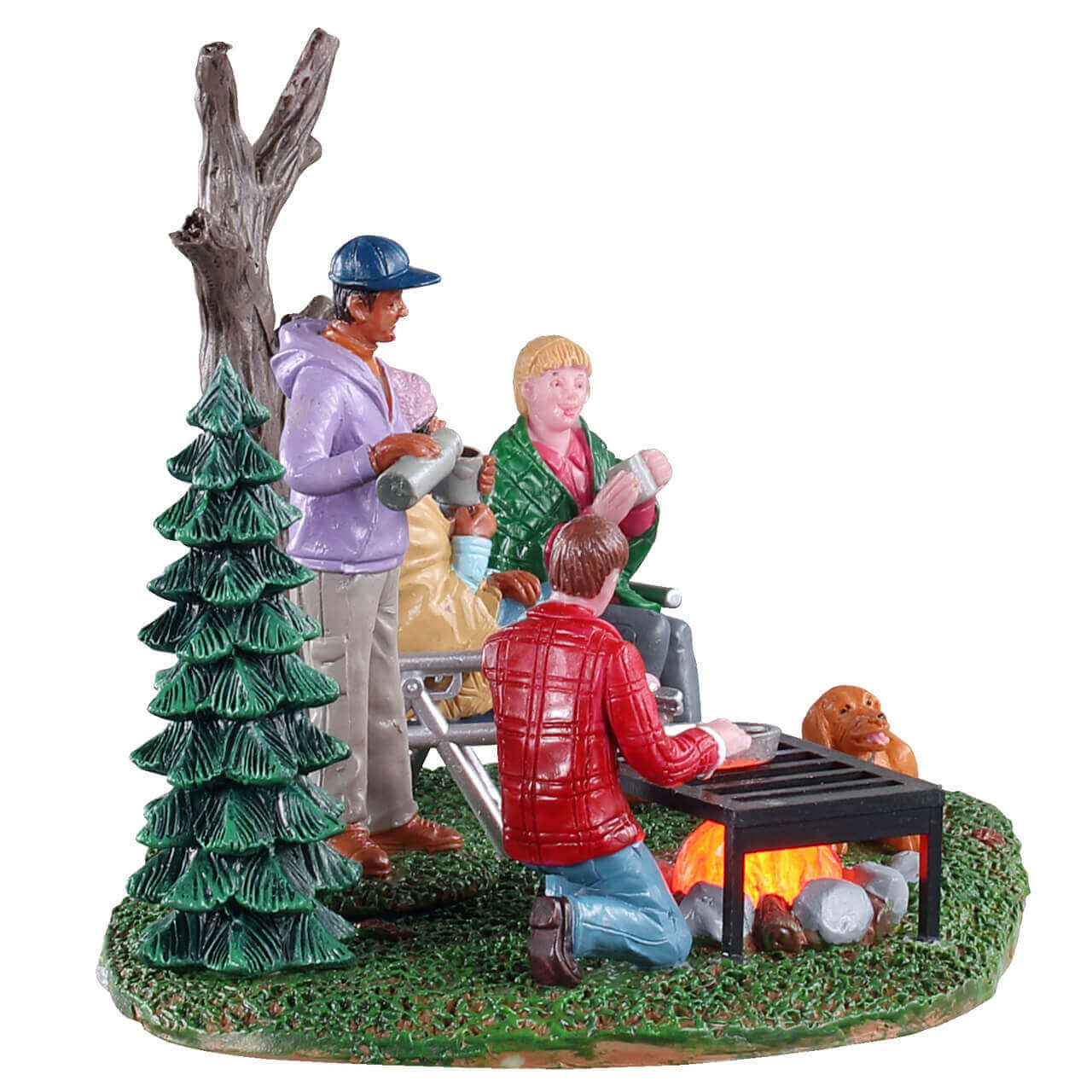 lemax-camping-couples-holidays-miniatur-figurengruppe image 2
