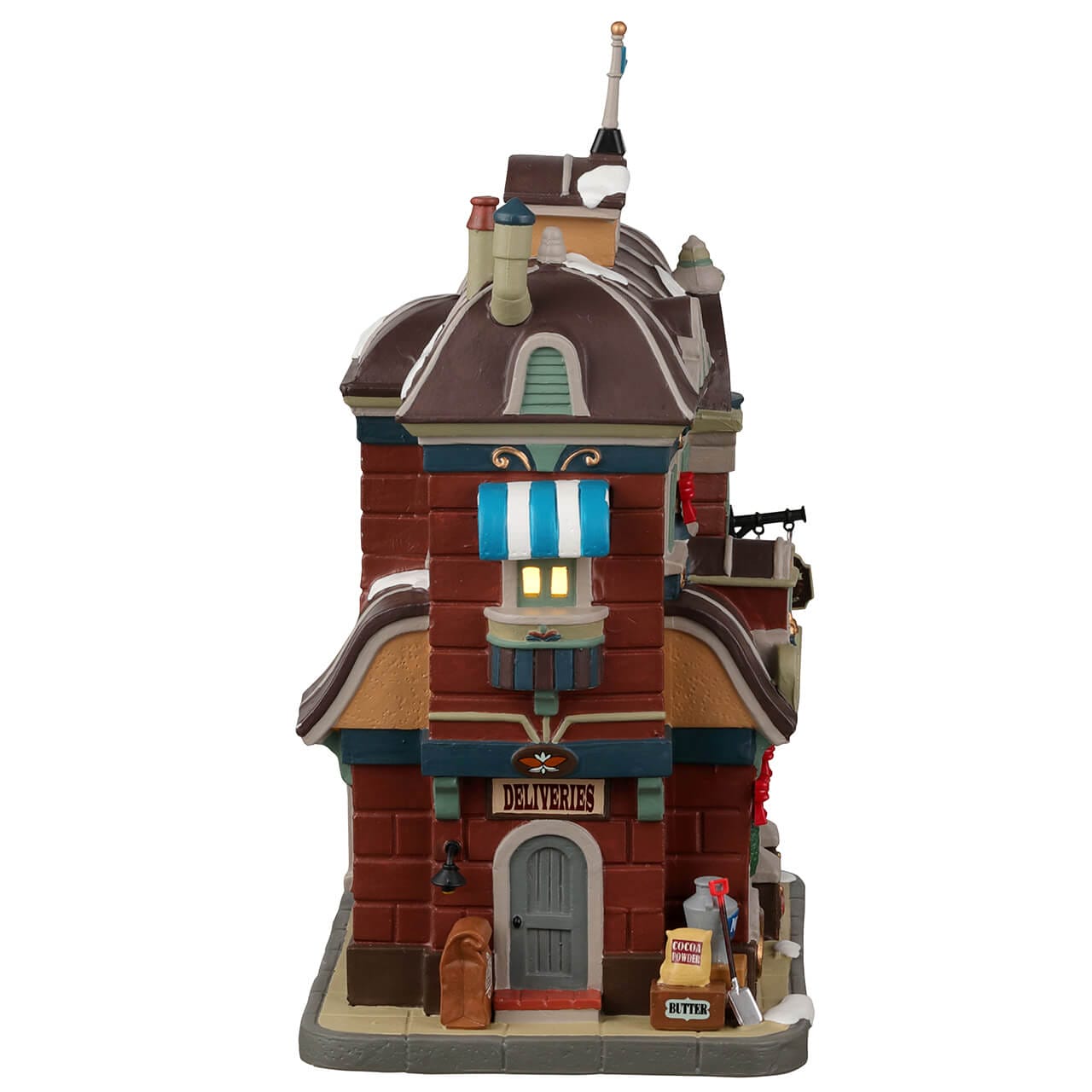 lemax-olde-time-fudge-shop-beleuchtetes-miniatur-geb-ude-caddington-village image 2