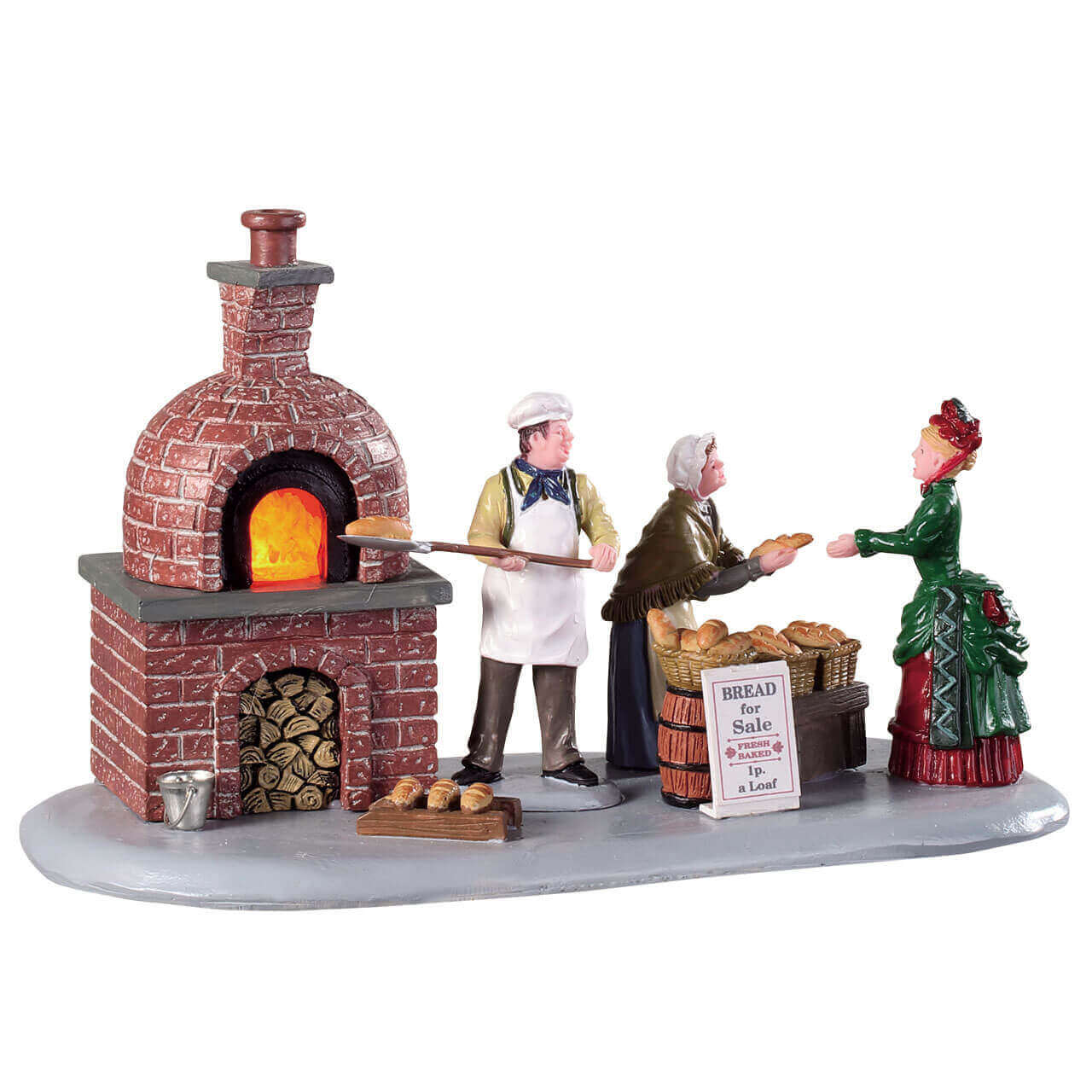lemax-bread-bakers-caddington-figurenset image 1