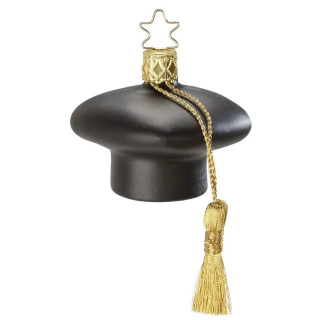 inge-glas-schlauer-kopf-christbaumkugel-aus-glas-4-5-cm-schwarz image 1
