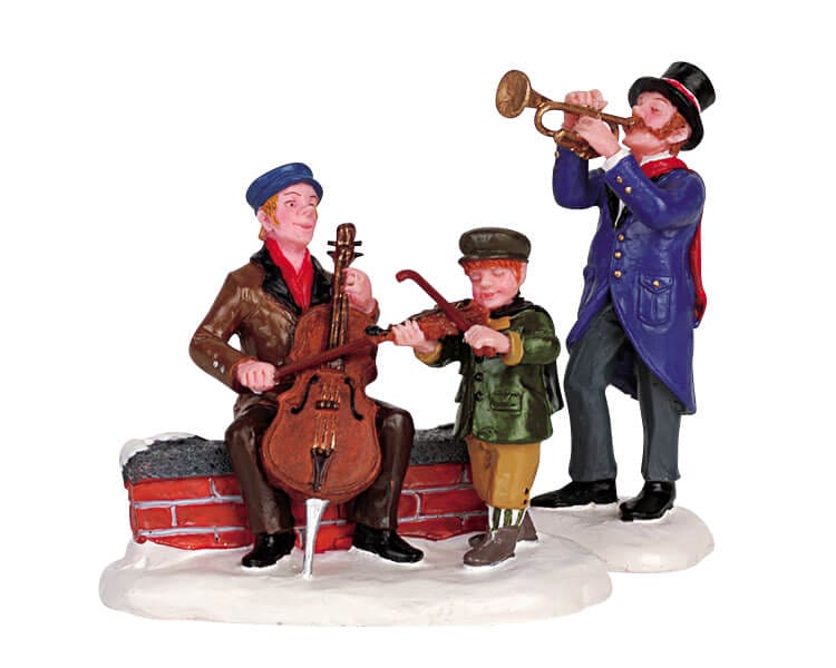 lemax-village-troubadours-figuren-set image 1