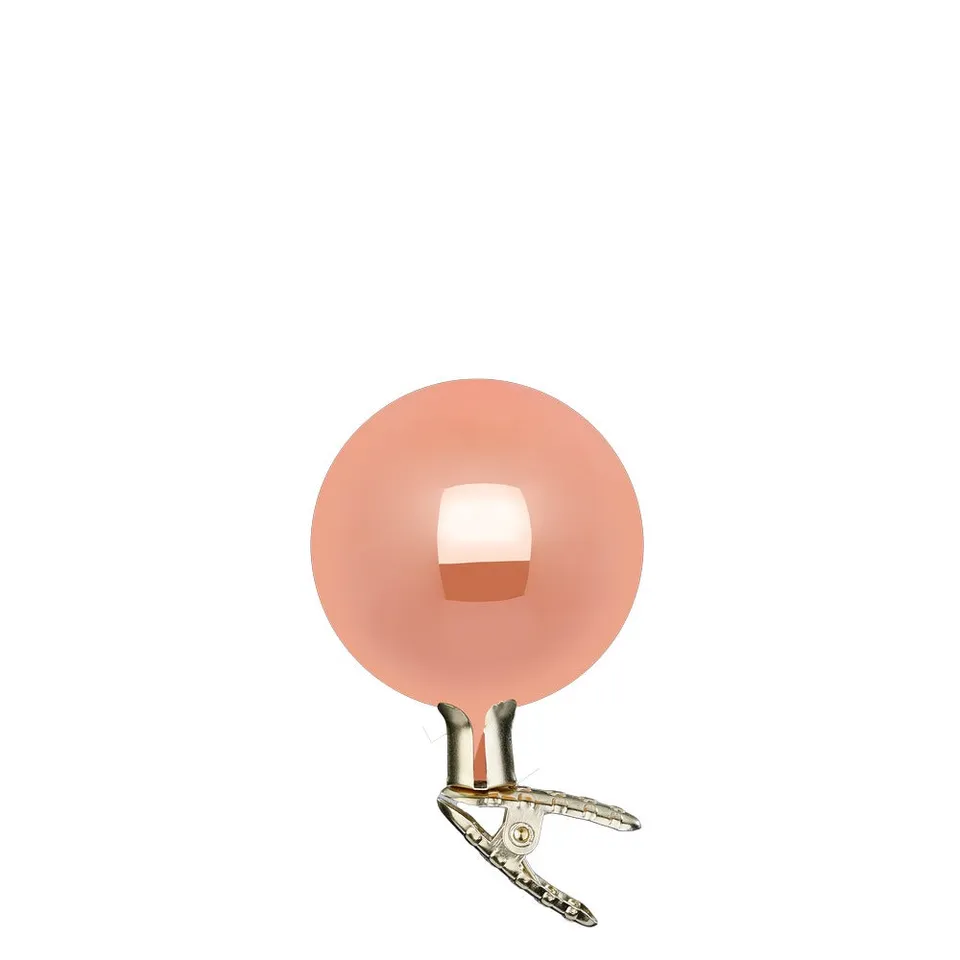 inge-glas-kugeln-auf-clip-christbaumkugel-8-cm-apricot-opal image 1