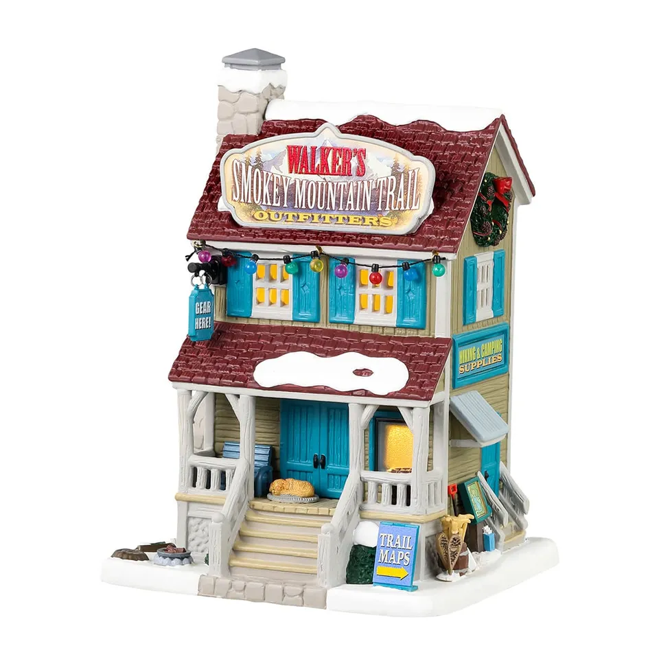 lemax-walker-s-smokey-mountain-trail-outfitters-miniatur-outdoor-gesch-ft-f-r-le image 1