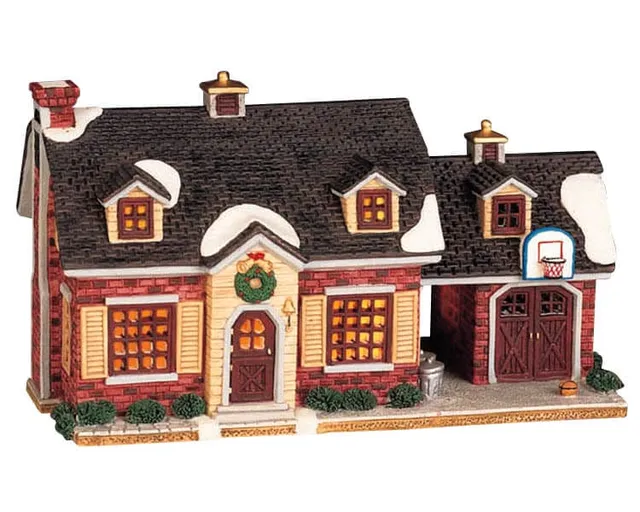 lemax-gambrel-house-beleuchtetes-miniaturhaus-f-r-weihnachtsdorf image 1