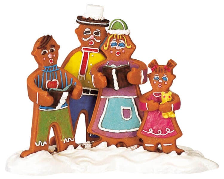 lemax-ginger-family-carolers-singende-lebkuchenfamilie-f-r-sugar-n-spice image 2