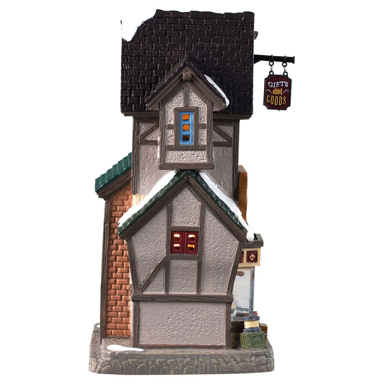 lemax-willow-square-gift-merchant-miniatur-geschenkeladen image 3