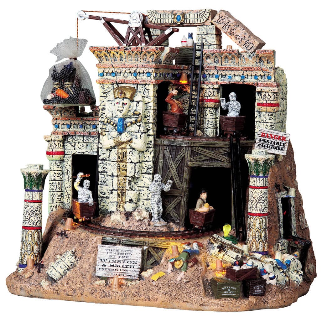 lemax-doomed-temple-spooky-town-ruine image 2