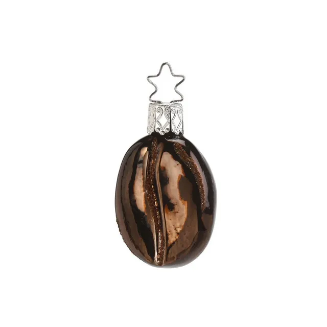 inge-glas-kaffeebohne-christbaumkugel-schokobraun-5-5-cm image 1