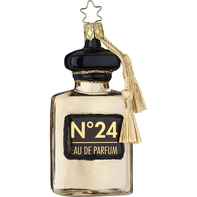 inge-glas-manufaktur-christbaumkugel-eau-de-parfum-10-cm-gold image 1