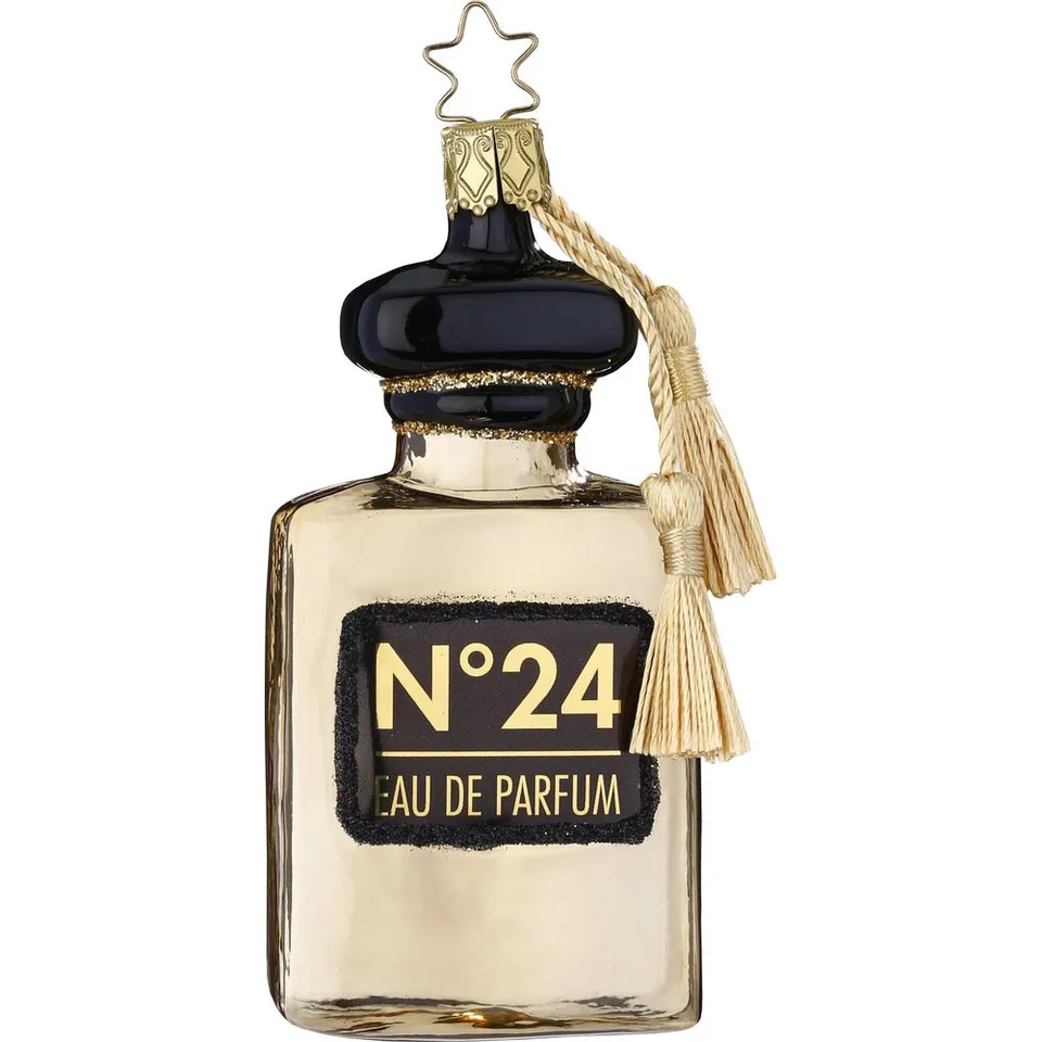 inge-glas-manufaktur-christbaumkugel-eau-de-parfum-10-cm-gold image 1