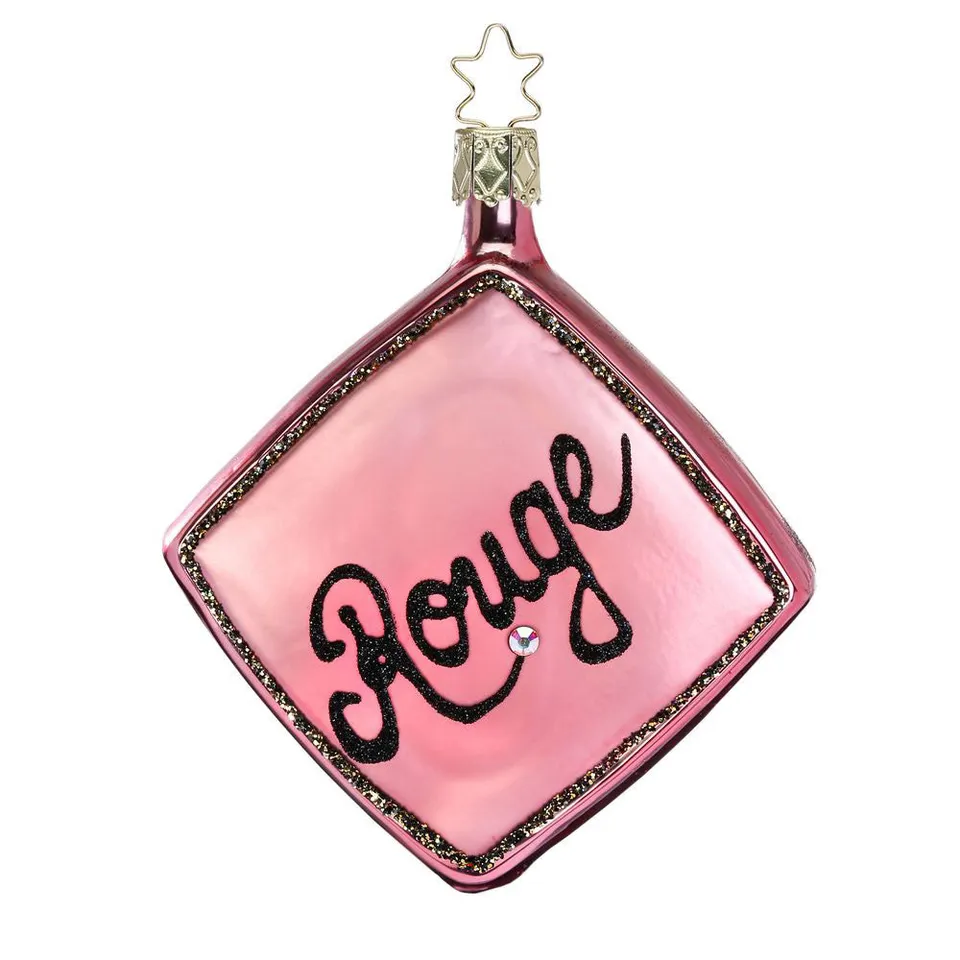 inge-glas-manufaktur-powder-rouge-christbaumkugel-10-cm-rosa image 1