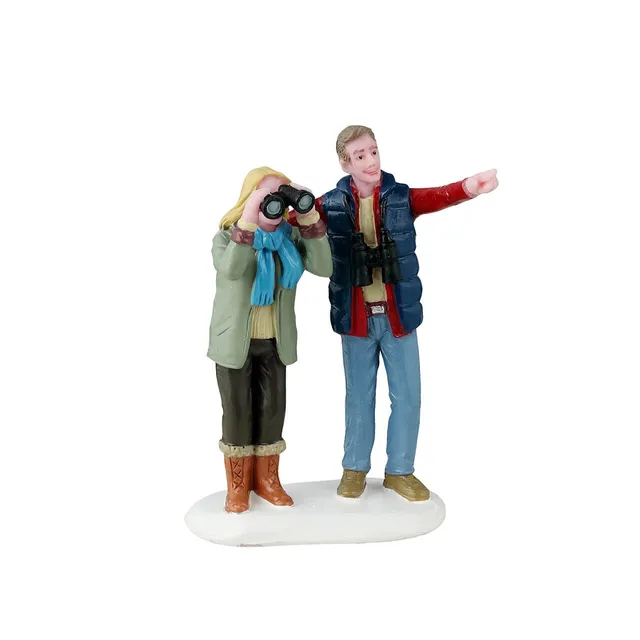 lemax-lovebirds-vail-village-winterfigur image 1