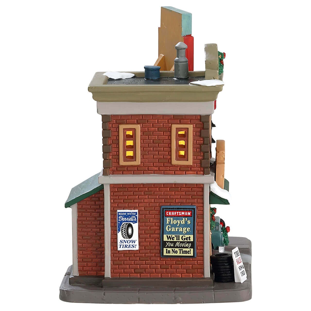 lemax-floyd-s-garage-miniatur-geb-ude image 3