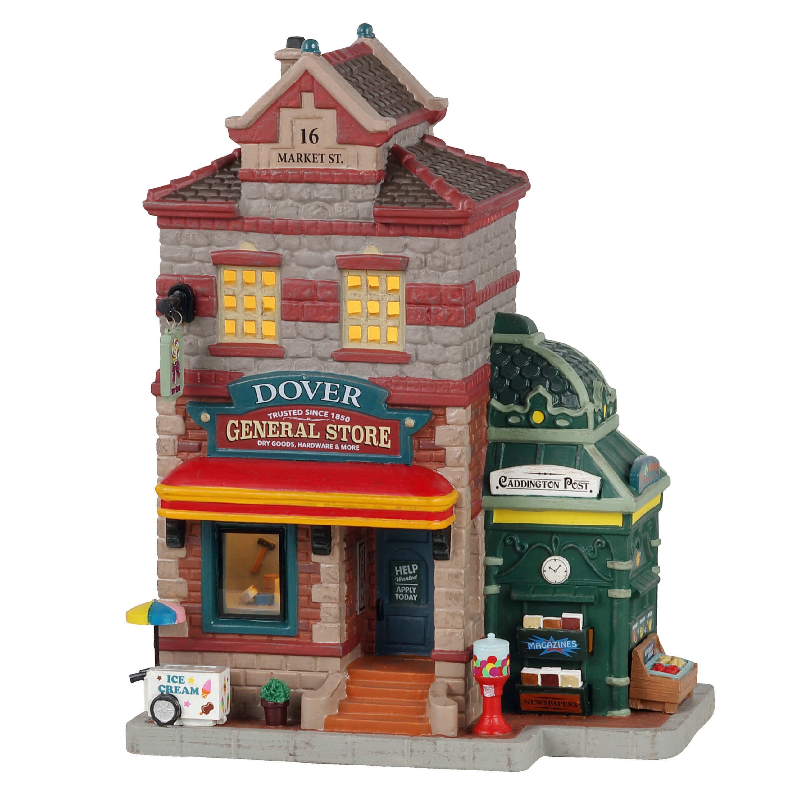 lemax-dover-general-store-and-newsstand-caddington-kaufhaus image 1