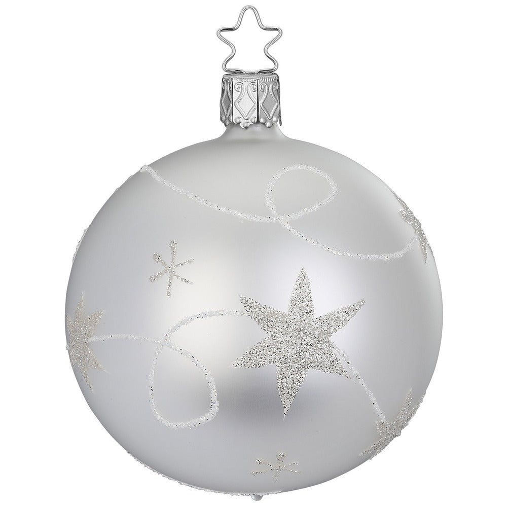 inge-glas-sternenband-christbaumkugel-aus-glas-10-cm image 1