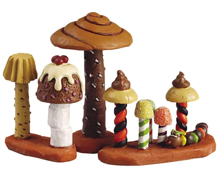 lemax-mushroom-goodies-miniatur-accessoire-f-r-sugar-n-spice-dorf image 1
