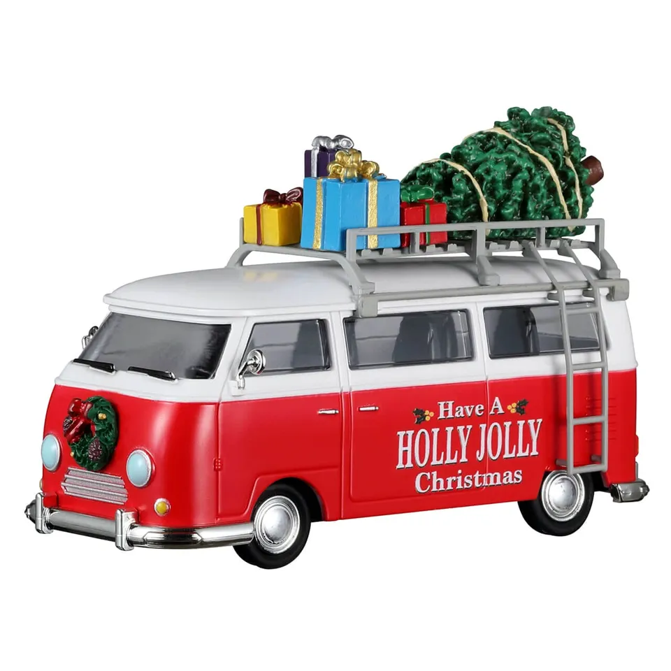 lemax-christmas-van-miniatur-auto-mit-baum image 1
